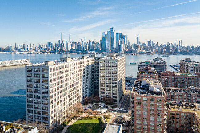 Aerial Photo - Hudson Tea Buildings