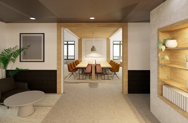 Representación del interior de la comunidad de Rockpointe - Rockpointe at Quarry Trails