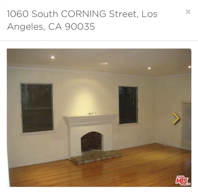 1060 S Corning St, Los Angeles, CA 90035 Townhome Rentals in Los Angeles CA