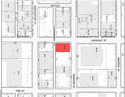 Plat Map - 119 Hanover St
