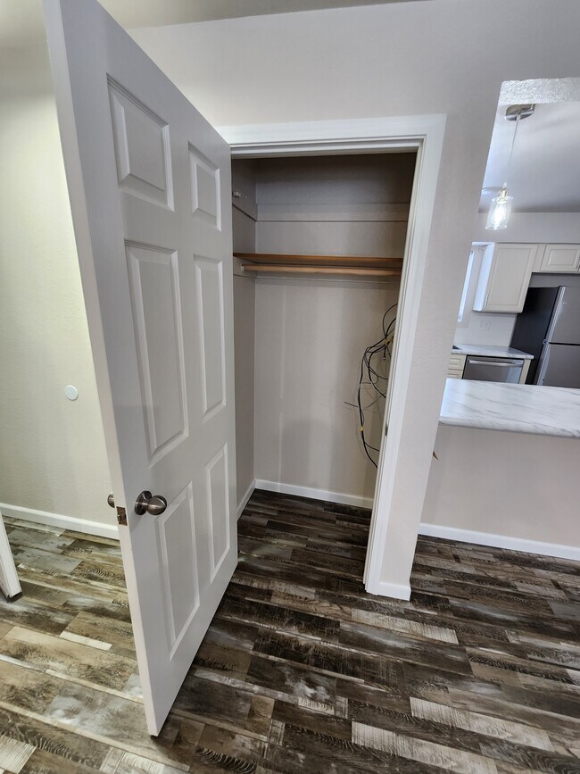 Front closet with cable ready hook-up - 800 E Blind Nick Dr