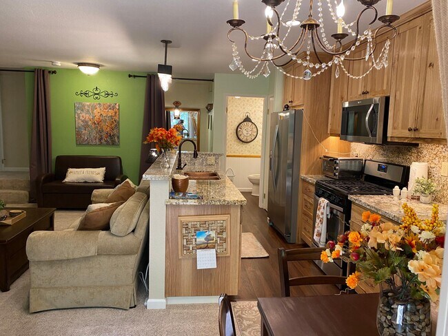 Cocina, sala de estar, sala de estar en polvo - 1439 Ski Run Blvd