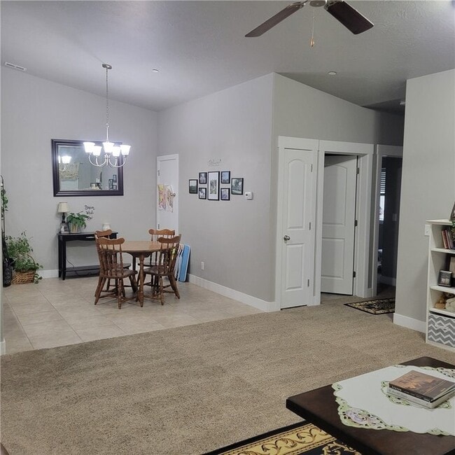 Diningroom and coat closet - 1957 N Crest Rd