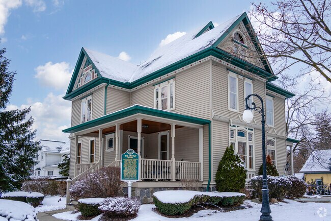 The famous Tuttle House sits just outside of downtown Lapeer.
