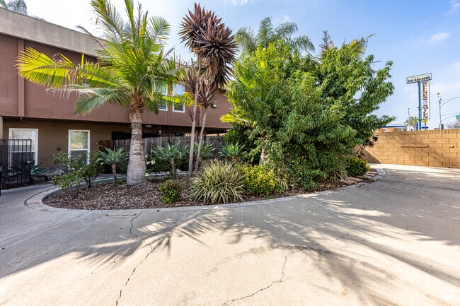 Patio - Carson Palms Apartments
