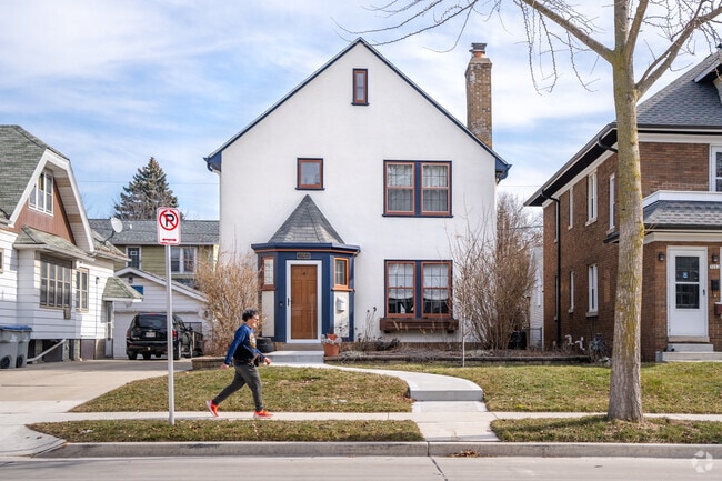 Single-family homes, like bungalows and Colonial Revivals, are in the area.