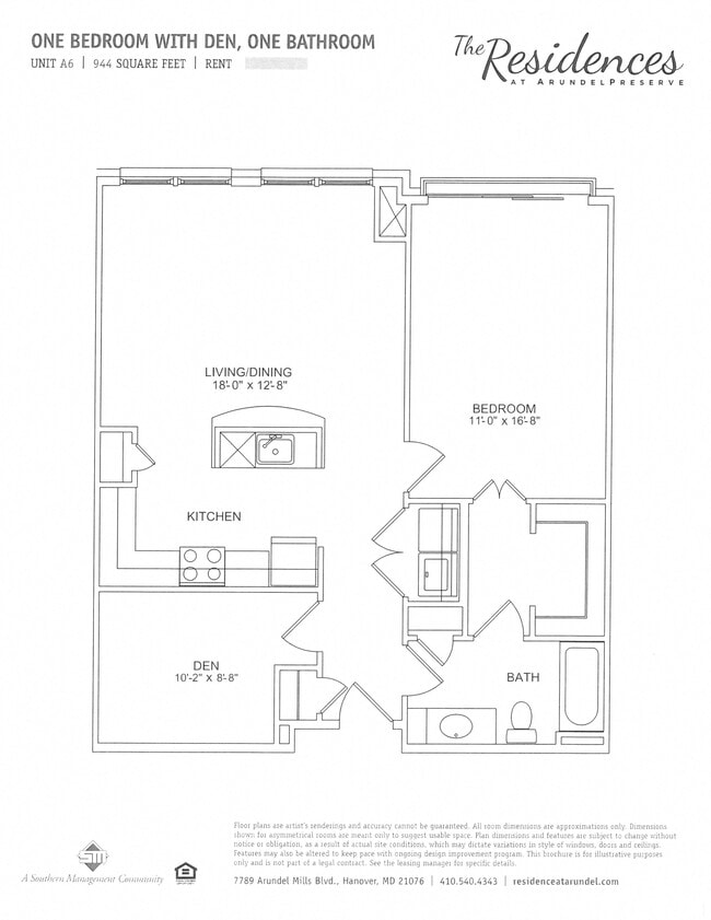 Interior Photo - The Residences at Arundel Preserve