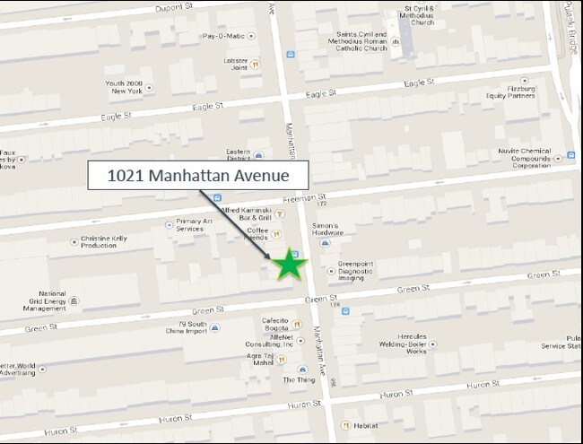  - 1021 Manhattan Ave