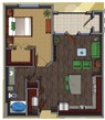 1 Bed/1 Bath