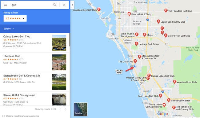 Campos de golf cercanos - 127 Explorer Dr