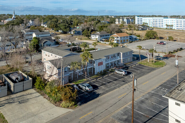 Aerial from beach. - Tanglewood