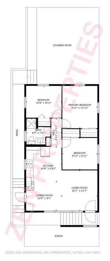 Foto principal - 3 bdrm/ 1 bath home for rent in Kalihi Uka