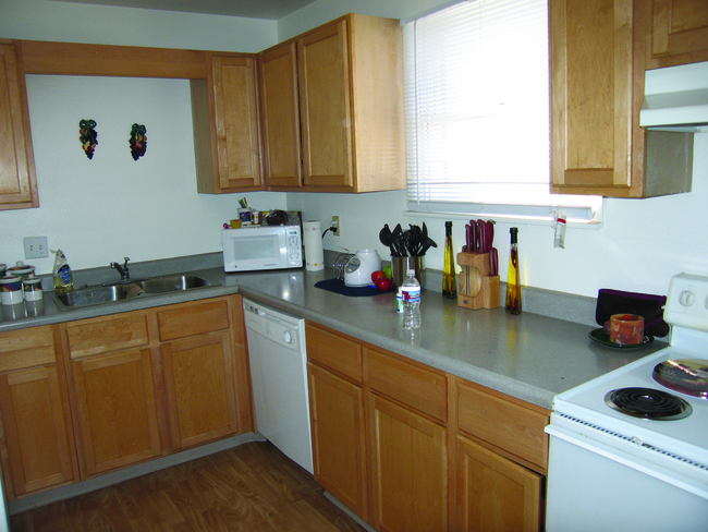 Kitchen - Village Green Apartments