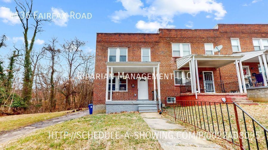 4136 Fairfax Rd, Baltimore, MD 21216 House Rental in Baltimore, MD