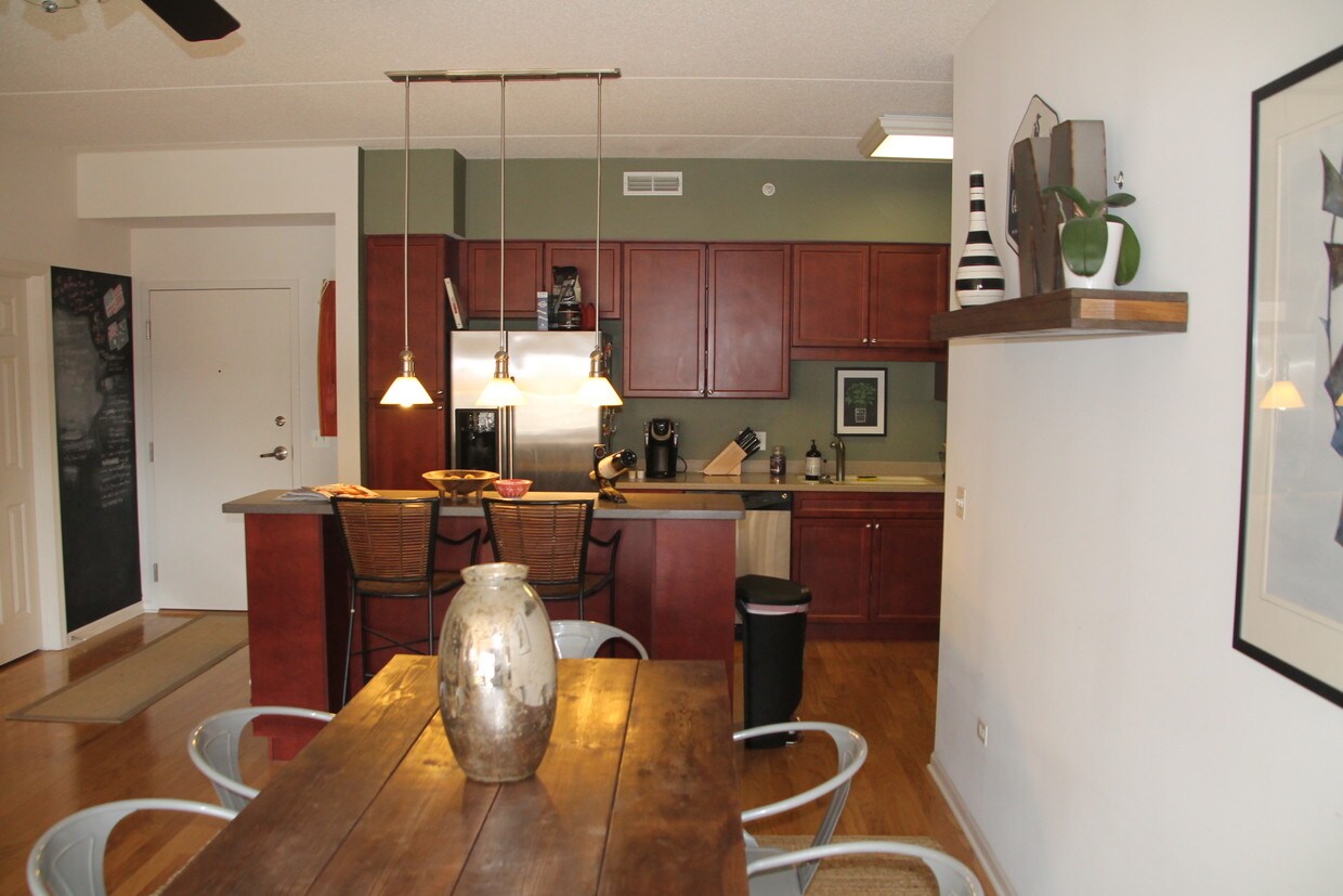Open Kitchen/Dining/Living Room - 1277 E Thacker St