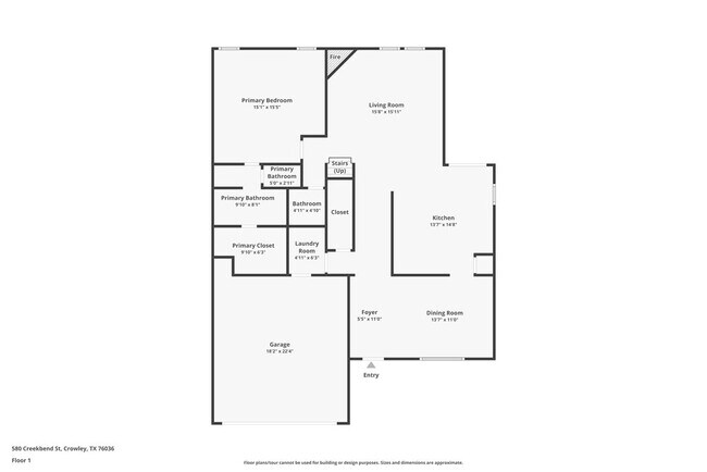 Foto del edificio - 580 Creekbend St