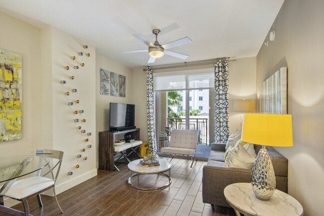 Model Living Room - Gables Ponce