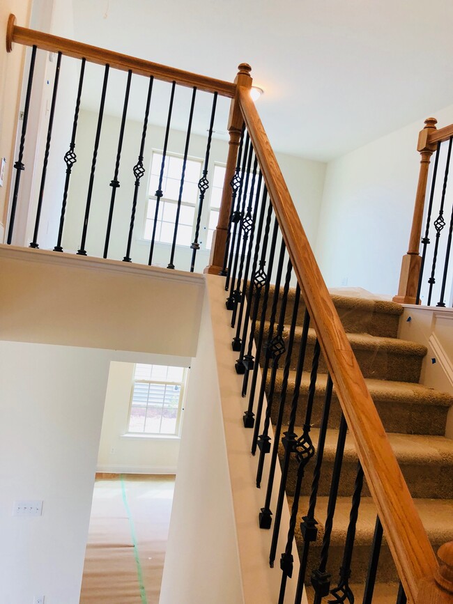 Staircase and railing - 1921 Brodgen Ln