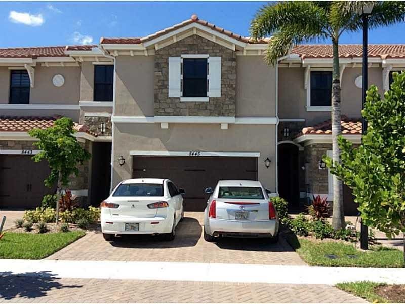 8445 Blue Cove Way, Parkland, FL 33076 Townhome Rentals in Parkland