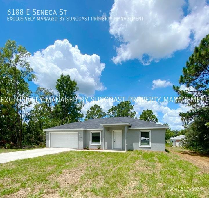 Brand New 3Bd/2Ba in Inverness Available Now! House Rental in