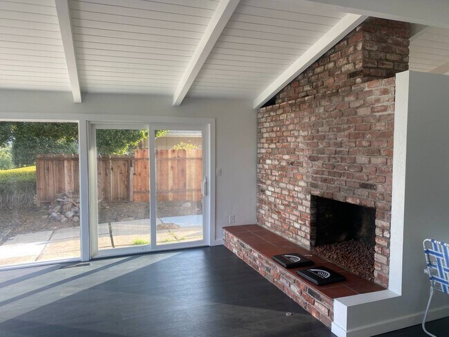 Living Room Fireplace - 26130 S Carmel Hills Dr
