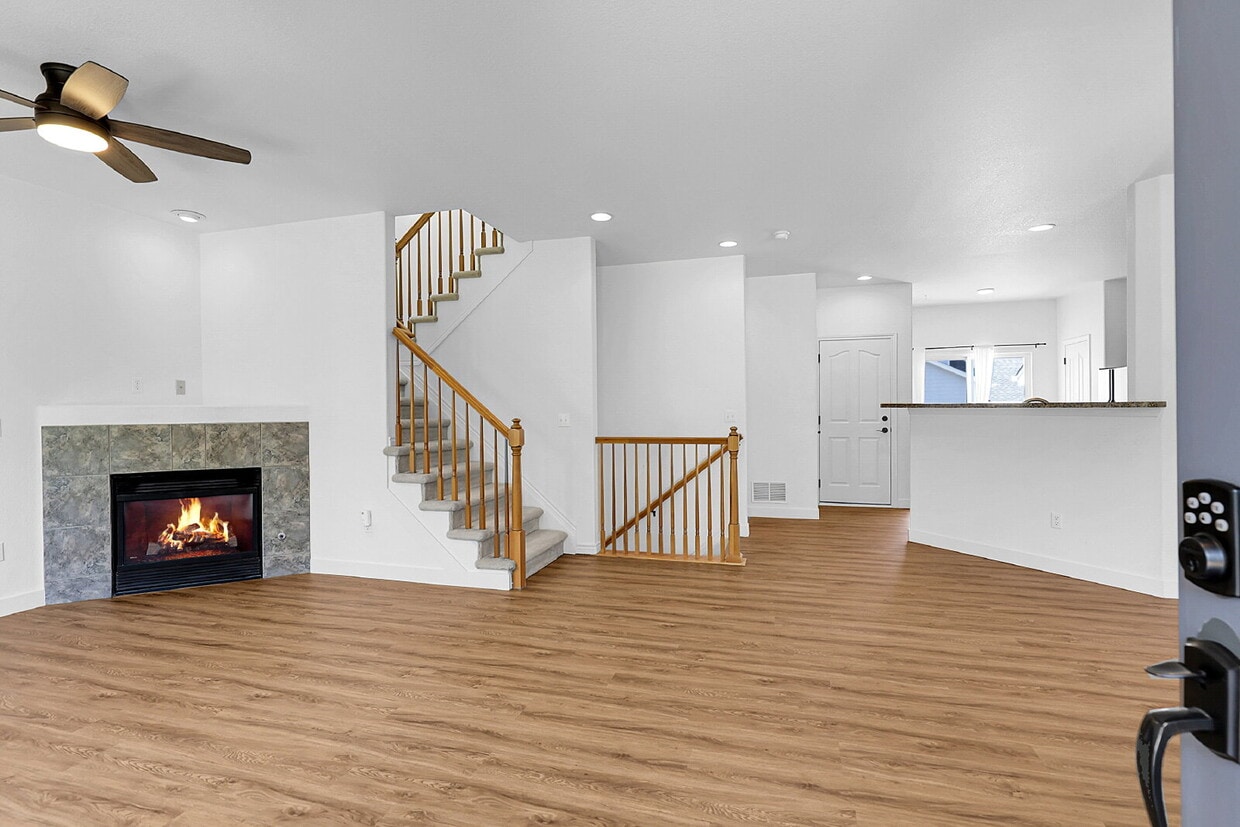 Photo - $2,640.95- 3 Bed, 3 Bath Townhome in Aurora with Central AC, In Unit Laundry and Patio Space!