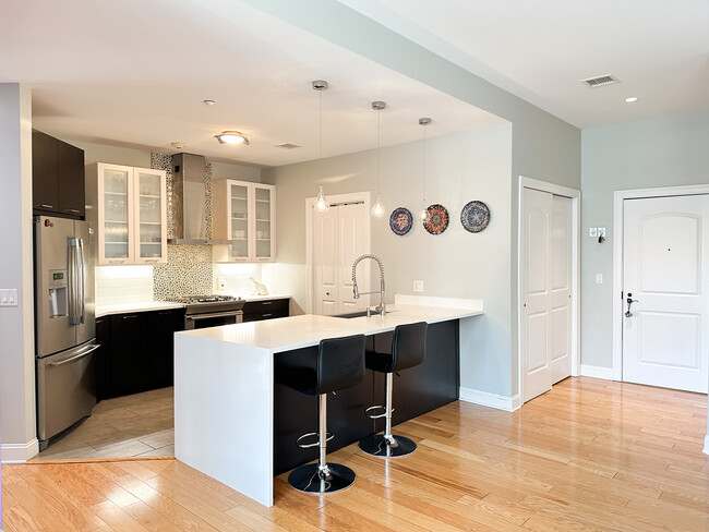 Kitchen and entryway - 17 Chapel St