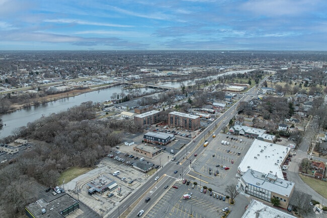 Aerial - Sage Crest Apartments
