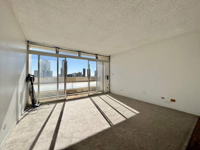 Living Room/Balcony - 500 University Ave