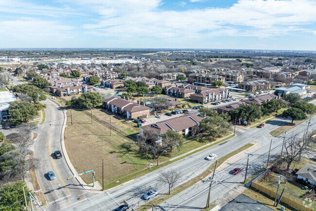 Aerial Photo - Pine Oaks Apartments