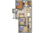 3 Bedroom, 2 Bath