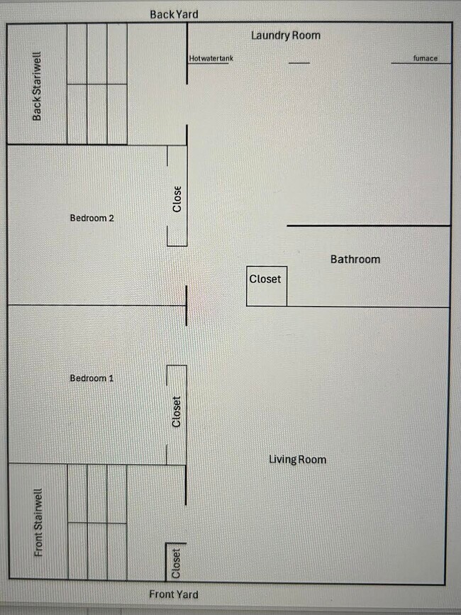 Floor Plan - 3551 California Ave