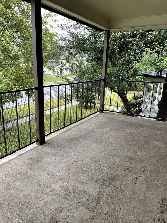 Personal porch area - 2235 North Street