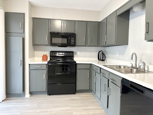 Kitchen in Model Unit - Phoenix Commons