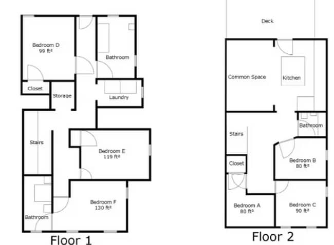 Photo - Charming 6 Bedroom Duplex Townhome