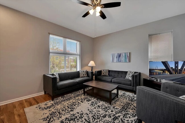 Living room. - 4206 Castleman Ave