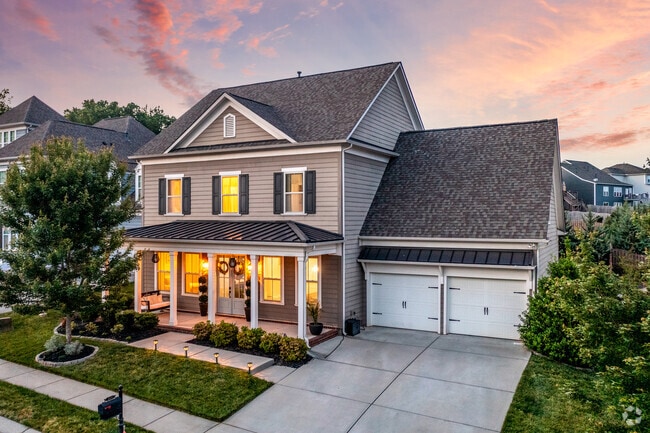New colonial style homes are the most common in Indian Land.