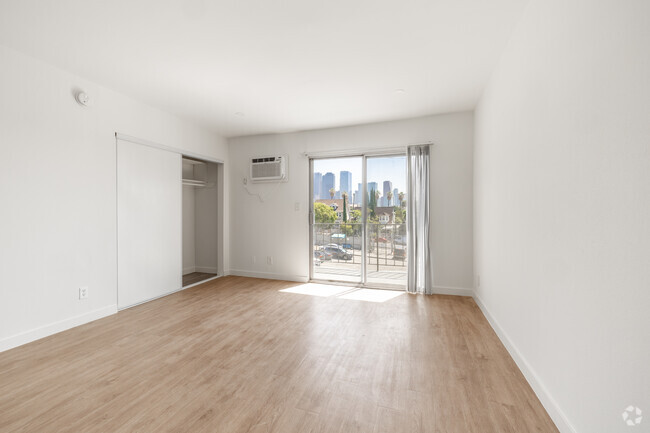 Estudio, 1BA - 300SF - Sala de estar - Bonnie Brae Apartments