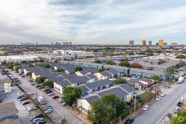 Vista aérea del paisaje urbano - Cityscape Apartments