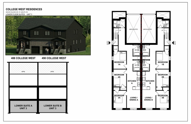 Photo du bâtiment - 490 College Ave W