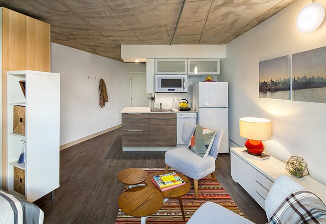 Área habitable del estudio - Turntable Studios