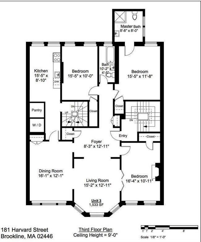 Foto del edificio - Nice 3 bed in Brookline