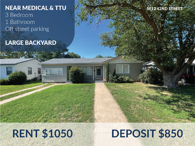 Building Photo - BEAUTIFUL HOUSE NEAR MEDICAL AND TTU