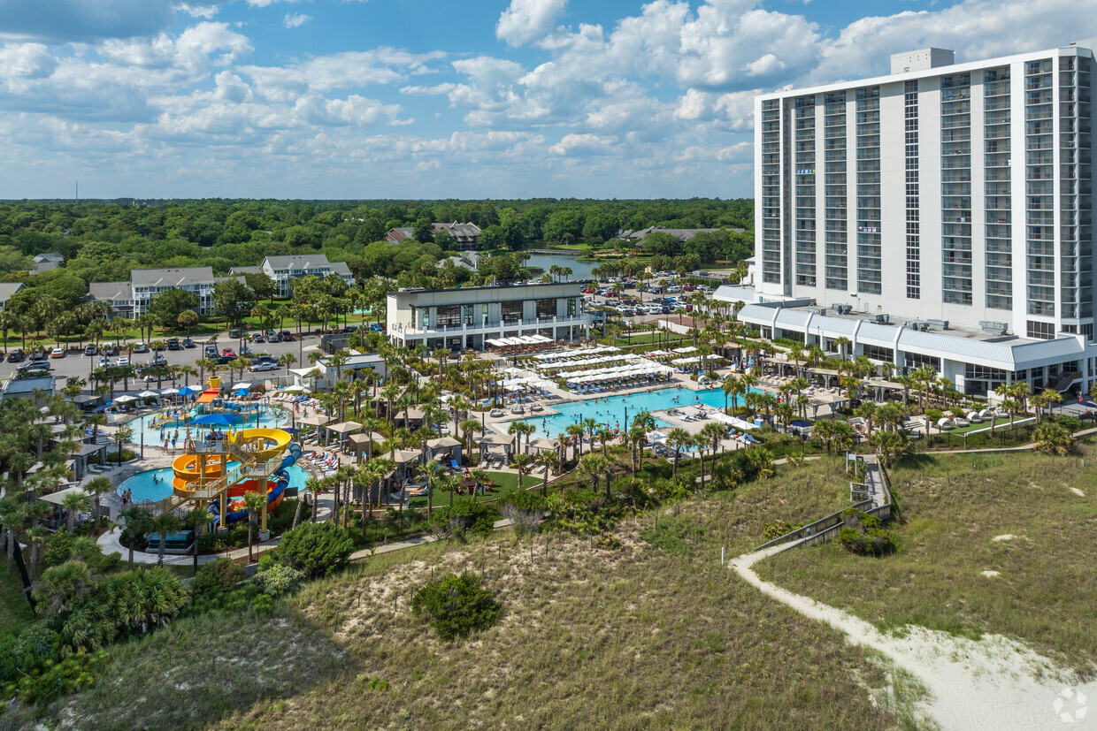 Aerial view. - Kingston Plantation Brighton Towers