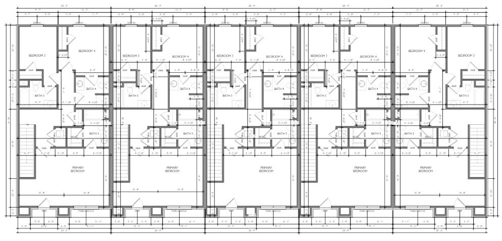 Plano de planta - 423 Sanders St