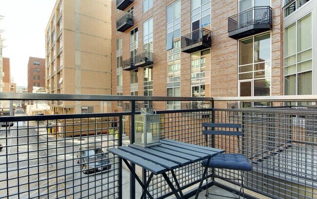 Balcony off of the living room - 1515 15th St NW