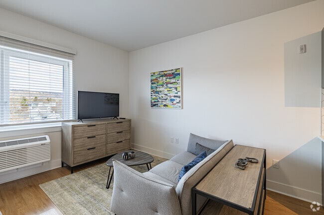 Studio - 494SF - Living Room - Meridia Bound Brook 1