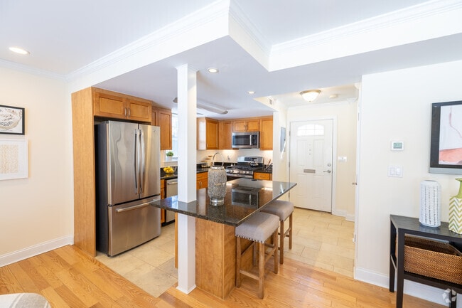 1BR, 1BA - 827SF - Kitchen - 20 Thornton Rd Townhomes