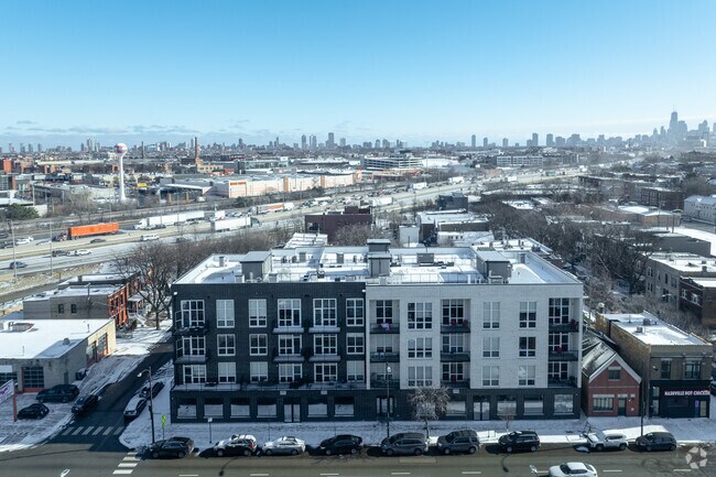 Aerial Photo - 2435 N Western Ave