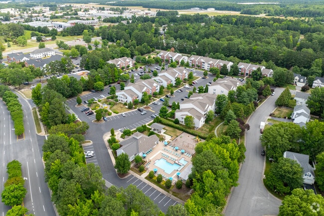 Aerial - Charter Creek Apartments